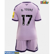 Newcastle United Bazoumana Toure #17 3rd trikot Kinder 2026-27 Kurzarm (+ Kurze Hosen)